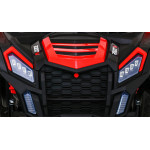 Elektrické autíčko Buggy ATV Racing Dvojmiestne!!! Červené - 4 X 200 W - 24V7Ah